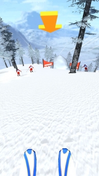 滑雪冲刺截图1