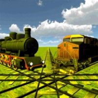 火车碰撞铁路模拟游戏下载 图标
