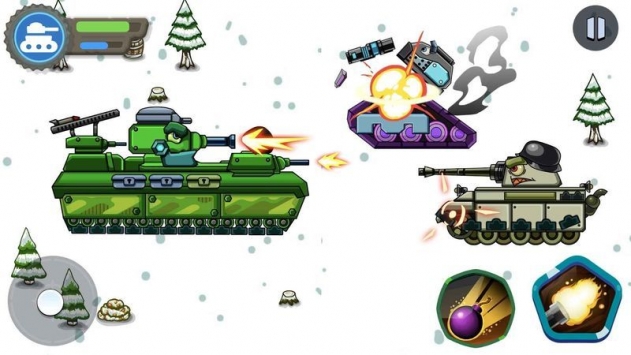 坦克战斗游戏下载截图1