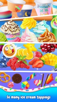彩虹冰淇淋卷游戏下载截图1